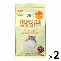 ハムスタープレミアムフード ドワーフ専用 400g 国産 2袋 ジェックス