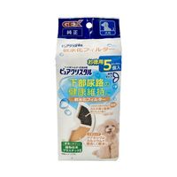 ピュアクリスタル 犬用 軟水化フィルター 半円タイプ 5枚入 1個 ジェックス