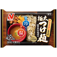 （株）ニチレイフーズ [冷凍] ニチレイ 極太つけ麺 1人前(420g)×6個 4902130394164（直送品）