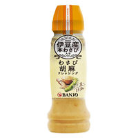 万城食品 伊豆産わさび胡麻ドレッシング 170ml×2本 4968666601848（直送品）