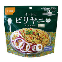 尾西食品 アルファ米 ビリヤニ 1食分 非常食 長期保存 80g×10個 4970088140522（直送品）