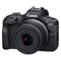 キヤノン　ミラーレスカメラ　ＥＯＳ　Ｒ１００・ＲＦーＳ１８ー４５　ＩＳ　ＳＴＭ　レンズキット　6052C011　1台（直送品）