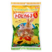 フルーツ王国 小動物用 トロピカル3 さようなら毛玉（Lパック）160g 1袋 おやつ スドー