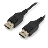 DisplayPortケーブル 2m DP1.4対応 スリムタイプ DP14MM2M 1本 Startech.com