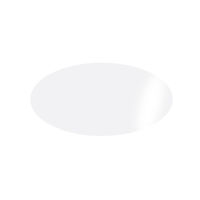 【ケース販売】HEIKO タックラベル 透明 楕円