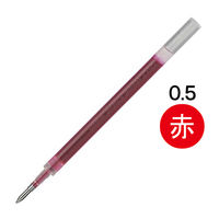 ボールペン替芯 サラサR単色用 JRV-0.5mm芯 赤 ゲルインク P-RJRV5-R 1本 ゼブラ