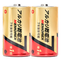 兼松 MEMOREXアルカリ電池　単1形　LR20-2S7　1セット（600本入）（直送品）