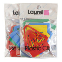 Laurel ローレル　プラスチッククリップ 5個入 2袋セット A-LC10×2P 5セット エヒメ紙工（直送品）