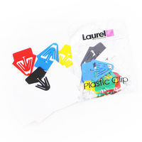 Laurel ローレル　プラスチッククリップ 10個入 2袋セット A-LC09×2P 5セット エヒメ紙工（直送品）