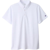 Champion(チャンピオン) ボタンダウン 半袖ポロシャツ XXL ホワイト C3XS397 1枚（直送品）