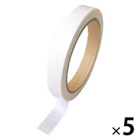 ディスペンサーで使える和紙テープ 幅15mm×長さ30m ホワイト #151W 15x30 リンレイテープ 1パック（5巻入）