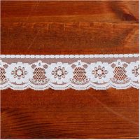 （株） 一井商店 ラッセルレース フラワー 幅5cm 30m巻 白 RL1787-0 長さ30m×2巻セット（直送品）