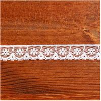 (株) 一井商店 ラッセルレース フラワー 幅2cm 50m巻 白 RL2471-0 1セット(長さ50m×2巻セ（直送品）