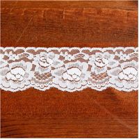 (株) 一井商店 ラッセルレース フラワー 幅5cm 20m巻 白 RL7221-0 1セット(長さ20m×2巻セ（直送品）