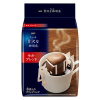 味の素AGF ＡＧＦ 贅沢 ドリップコーヒー モカブレンド 8袋 x6 4901111990067（直送品）