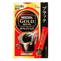 ネスレ日本 ネスカフェ ゴールドブレンド カフェインレススティック ブラック 2gx7本 x6 4902201436465（直送品）