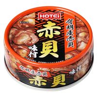 ホテイフーズ ホテイ 赤貝味付 Ｐ４ ＥＯ 70g x24 4902511004811（直送品）