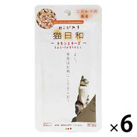 猫日和 チキンとチーズ 国産 40g 6袋 キャットフード ウェット パウチ