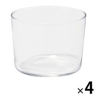 無印良品 強化ガラス ボデガ S 約225ml 1セット（4個） 良品計画