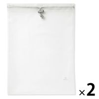 無印良品 TPU巾着 M 約25×34cm 1セット（2個） 良品計画