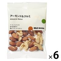 無印良品 アーモンド＆クルミ 27g 1セット（6袋） 良品計画