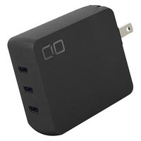 USB充電器 140W USB Type-C 3ポート 超高出力 NovaPort TRIO 3C ブラック ACアダプター 1個