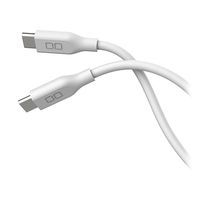 USB Type-Cケーブル 2m 100W 高耐久 - USB（C）[オス] シリコン ホワイト 1本