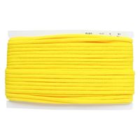 日本紐釦貿易 アクリル手芸用コード φ約7mm×25m イエロー DY500-12 1セット(3巻)