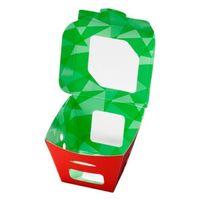 紙ベジ90角 赤 FSM 1セット（150枚：50枚入×3袋） CP501823