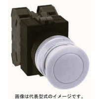 IDEC φ22 TWシリーズ 押ボタンスイッチ 中形 モメンタリ形 M3.5ねじ端子 ABW311R 1個（直送品）