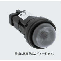 IDEC φ22HWシリーズパイロットライト突形LED照光AC/DC24V HW1P-2Q4R 1個（直送品）