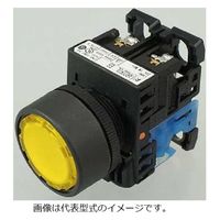 富士電機 φ22 AR22シリーズ照光押しボタンスイッチ 黄 丸フレーム AC/DC24V　AR22F0L-10E3Y　1台（直送品）