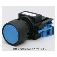 IDEC φ22HWシリーズ押ボタンスイッチ平形モメンタリ形青M3.5ねじ端子 HW1B-M110S 1個（直送品）
