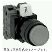 IDEC φ22HWシリーズ押ボタンスイッチ突形モメンタリ形赤M3.5ねじ端子 HW1B-M211R 1個（直送品）