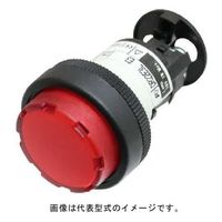 富士電機 φ22 DR22シリーズ 表示灯 赤 丸形フレーム 突形　AC/DC24V　DR22E3L-E3R　1台（直送品）