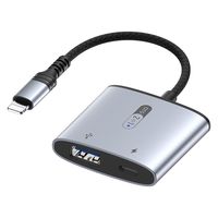 ライトニング 変換アダプター データ（USB2.0）・給電 VV-LNUALP