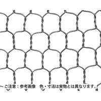 吉田隆　亜鉛メッキ亀甲金網　線径0.7mm(#20)×幅910mm×長さ30ｍ 網目40mm　1巻（直送品）