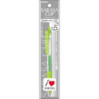 ゼブラ サラサクリップボールペン 0.5ｍｍ ライトグリーン P-JJ15-LG 10本（直送品）