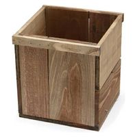 リーフ 木箱　アンティーク仕立て　ガーデニング　ＤＩＹ素材　１箱 213817 1個（直送品）