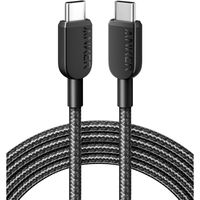 Anker Anker 310 高耐久ナイロン USB-C & USB-Cケーブル(1.8m ブラック) A81E6011 1個（直送品）