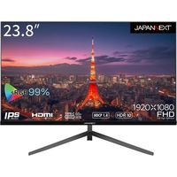 ジャパンネクスト 23.8インチ 液晶ディスプレイ JN-IPS2380FHD-C65W-N 1個（直送品）