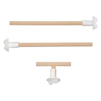 豊栄金属工業 止まり木ホールダーホワイト２５０＋Ｔ字セット 274317 1セット（直送品）