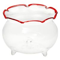 エイチツーオー ガラス金魚鉢