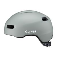 オージーケーカブト CANVAS-CROSS サイズ：M/L（57-59cm） マットライトグレー 20611637 1個（直送品）