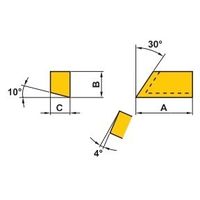三菱マテリアル バイト用インサート 09E形 09E1:HTI05T 1セット(10個)（直送品）