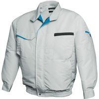 FANFIT空調服(R)長袖ブルゾン/シルバー/M 空調服(R)長袖ブルゾン FF91810/SILVER/M + SK23011K90（直送品）