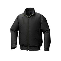 空調服(R) 長袖ブルゾン + 空調服(R)スターターキット/ブラック5L KU92010/BLACK/5L SK23011K50 1セット（直送品）