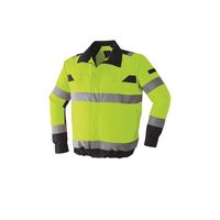 空調服(R) 高視認長袖ブルゾン + 空調服(R)スターターキット/蛍光イエロー3L 9204/YELLOW/3L SK23021K50（直送品）