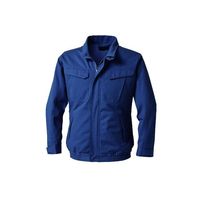 空調服(R) 難燃長袖ブルゾン+ 空調服(R)スターターキット/ネイビー3L KU92240/NAVY/3L + SK23021K50（直送品）