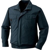 空調服(R) 長袖ブルゾン + 空調服(R)スターターキット/チャコール3L KU91400/CHARCOAL/3L SK23021K70（直送品）
